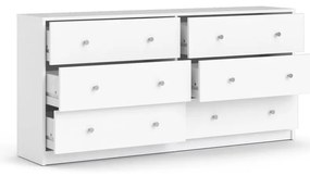 Biela komoda Tvilum May, 143 x 68 cm