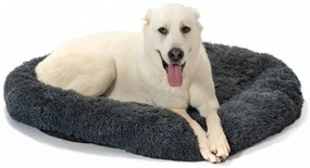 PuppyJoy PuppyJoy, okrúhly pelech pre psov 120cm PJ-005, veľkosť XL, tmavá šedá, HOM-50057
