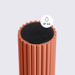 Stropné svietidlo Halo, 1x biele sklenené tienidlo, ro