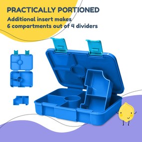 Klarstein Schmatzfatz desiatový box s priehradkami