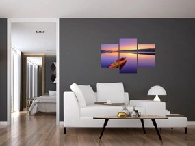 Obraz - Kajak na jazere (90x60 cm)