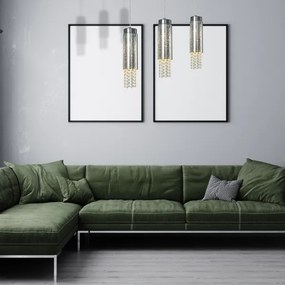 Luster na lanku MOONLIGHT 3xE14/40W/230V