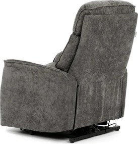 Polohovacie kreslo sivé, elektrické TV-H9727 GREY2