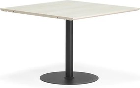 Stôl METRIC, stredná sekcia, 1000X1000x720 mm, čierna/jaseň