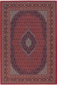 Kusový koberec Diamond 72220 300, 67x130, červená, chodba / predsieň, Osta