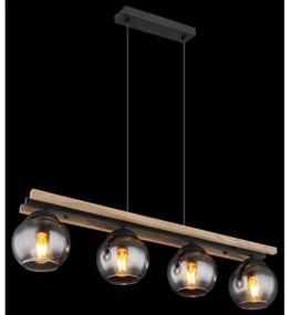 Globo 15569-4HW - Luster na lanku CONNI 4xE27/25W/230V