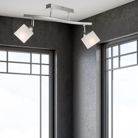 Bodové svietidlo KLARA 2xE14/40W/230V chróm