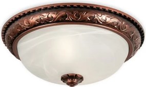 BRILAGI - Stropné svietidlo FRESCO 2xE27/40W/230V priemer 30 cm medené