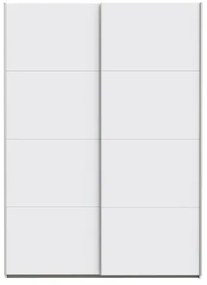 Šatníková skriňa KARO 150x210 cm biela