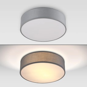 InternetovaZahrada Stropná lampa Ø38cm - sivá