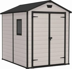 Záhradný domček Keter MANOR 6 x 8 DD béžový, s podlahou