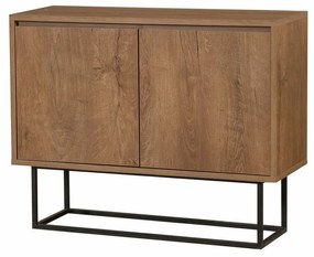 Skrinka Zuri Walnut and Black