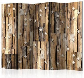 Artgeist Paraván - Wooden Constellation II [Room Dividers]