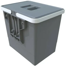 Elletipi Vstavaný odpadkový kôš EASY - na dvierka, 15 l, 15 l