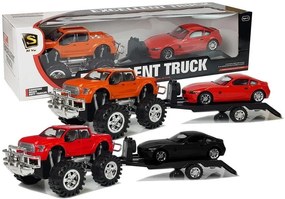 LEAN TOYS Monster truck s odťahovkou