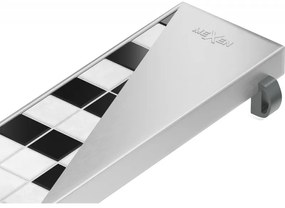 Mexen M13 (2v1) kryt na nerezový žľab 50 cm, nerez, 1019050