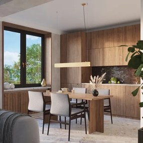 Sollux SL.1396 - LED Luster na lanku SPARK 1xG13/8,5W/230V zlatá