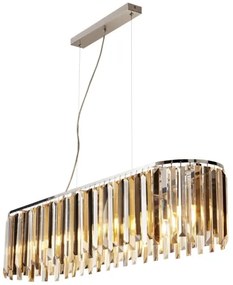 Searchlight 9838-8CC - Luster na lanku CLARISSA 8xE14/40W/230V