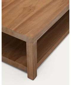 Konferenčný stolík z tíkového dreva v prírodnej farbe 70x150 cm Sashi – Kave Home