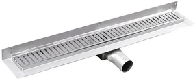 Gelco Gelco, MANUS ONDA nerezový sprchový kanálik s roštom, k stene, 1050x112x55 mm, GMO26
