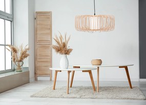 Toolight Toolight, závesné svietidlo 1xE27 APP1376-1CP, prírodná hnedá, OSW-00930