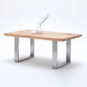 Jedálenský stôl Castello dub divoký nerez Rozmer: 200 x 76 x 100 cm