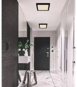 Globo 12380-18B - LED Stropné svietidlo LASSE LED/18W/230V 3000/4000/6500K čierna