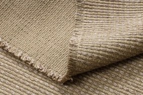 Koberec JUTE 3652 so strapcami, tmavobéžový