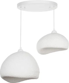 Brilagi - Lanový luster WABI SABI 2xE27/40W/230V priemer 70 cm biely