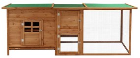 Kurník Avenberg IRIS 215 x 65 x 80 cm hnedý