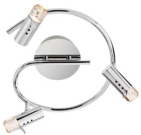 Redo 04-331 - LED bodové svietidlo SLIM 3xLED/4W/230V lesklý chróm