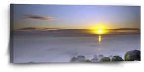 Sablio Obraz Kamene v jazere - 110x50 cm
