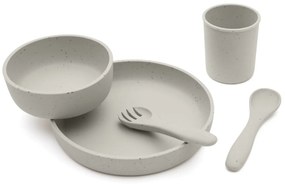 Jedálenská sada 5-dielna Platinum Silicone Sand
