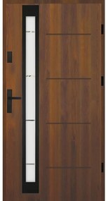 Dvere vchodové Minorka 90P Orech