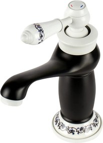 Izmir Black &amp; White retro umývadlová batéria