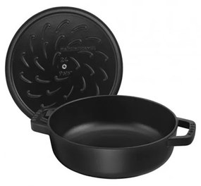 Staub Kastról STAUB so samopodlievacou pokrievkou 28 cm čierny 3,7l