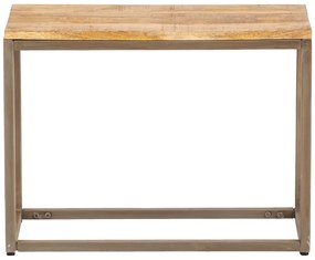 furniture-nabytek.cz - Masivní lavice Pune z mangového dřeva, lakovaná, hnědá