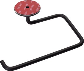 Tutumi Rea, držiak na toaletný papier 3M 322204, čierna matná, REA-77033