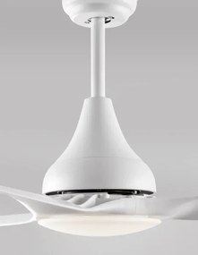 Stropný ventilátor Samoa 12.2 biele s diaľkovým ovládaním