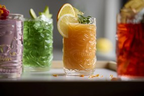 Poháriky na koktaily Tiki 450 ml priehľadné 4 ks