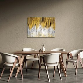 Obraz - Zlaté čiary (70x50 cm)