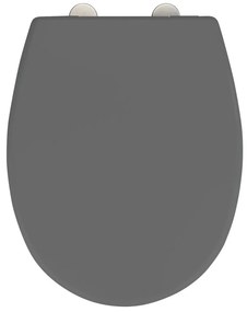 WENKO 24572100-WC sedátko VORNO NEO 46x37 cm sivá/strieborná