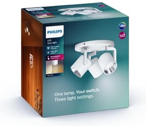 Philips 50673/31/P0 - LED Stmievateľné bodové svietidlo BYRL 3xLED/4.5W/230V