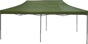 CATTARA Párty stan s nožnicovou konštrukciou 3x6 m, zelený, WATERPROOF