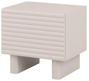 Noční stolek LUMO 50 cm kašmír