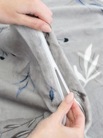 Obliečky mikroplyš Exclusive – Chloe sivá