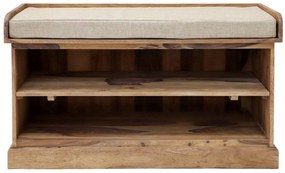 furniture-nabytek.cz - Botník z masívu 105x60x40 z dreva palisander