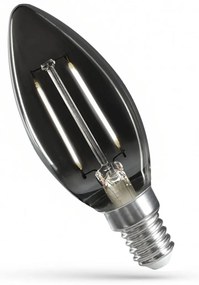 LED dekoratívna žiarovka SVIEČKA 2,5W E14 COG MODERNSHINE neutrálna biela