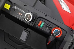 Ramiz Farmársky nákladný automobil UTV Racing Červená