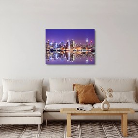 Sklenený obraz Manhattanu (70x50 cm)